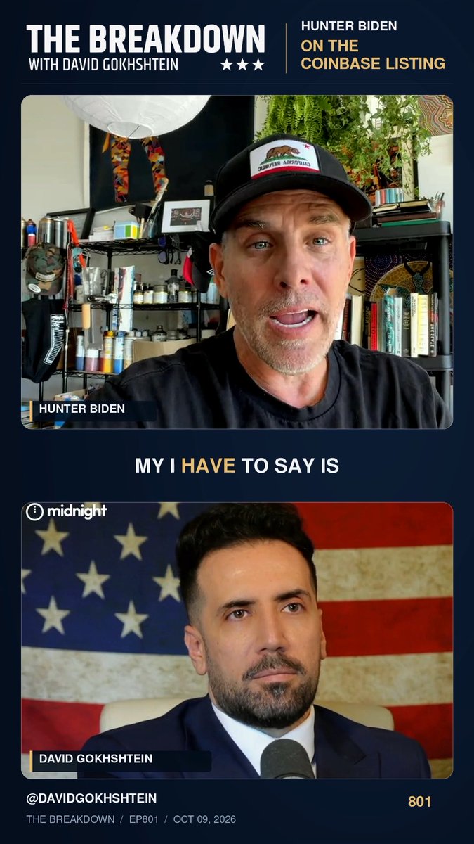 Hunter Biden said Coinbase had planned to list his token ( $LABTOP ) but canceled the listing roughly eight hours before the scheduled launch. I asked him directly to confirm that account.