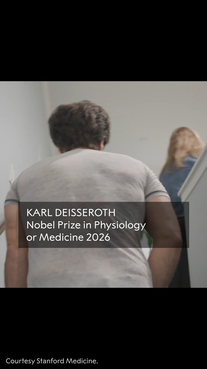 Check out this video of new laureate Karl Deisseroth, sharing the news of his Nobel Prize in Physiology or Medicine with his daughters. Video courtesy Stanford Medicine