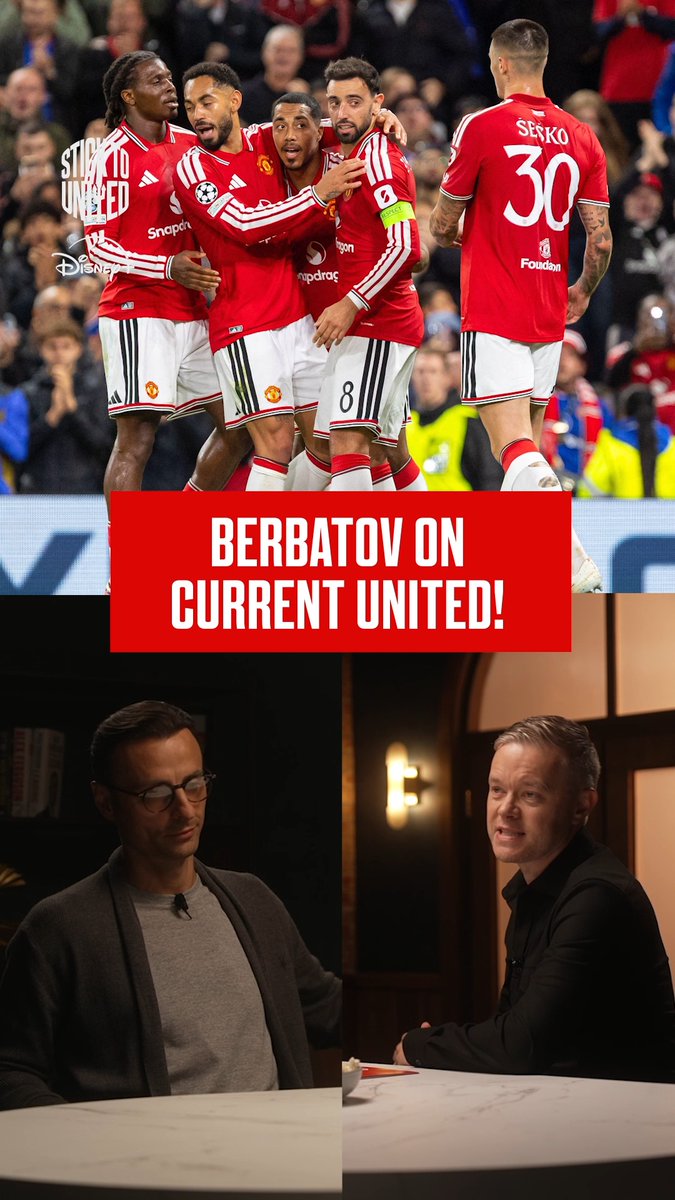 “Do you think I have the answer?” 😂 Mark asks Berbatov why Man United haven’t won the Premier League for 13 years.