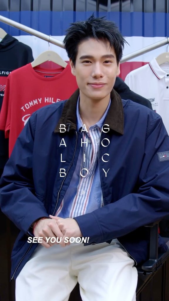 caught up with Phuwin IGR : bagaholicboy PONDPHUWIN TOMMYCAD F1 ❥phuwintang🍯 #phuwintang #TommyHilfigerxPhuwin #TommyHilfiger #TommyFamily #TommyHilfigerxCadillacF1