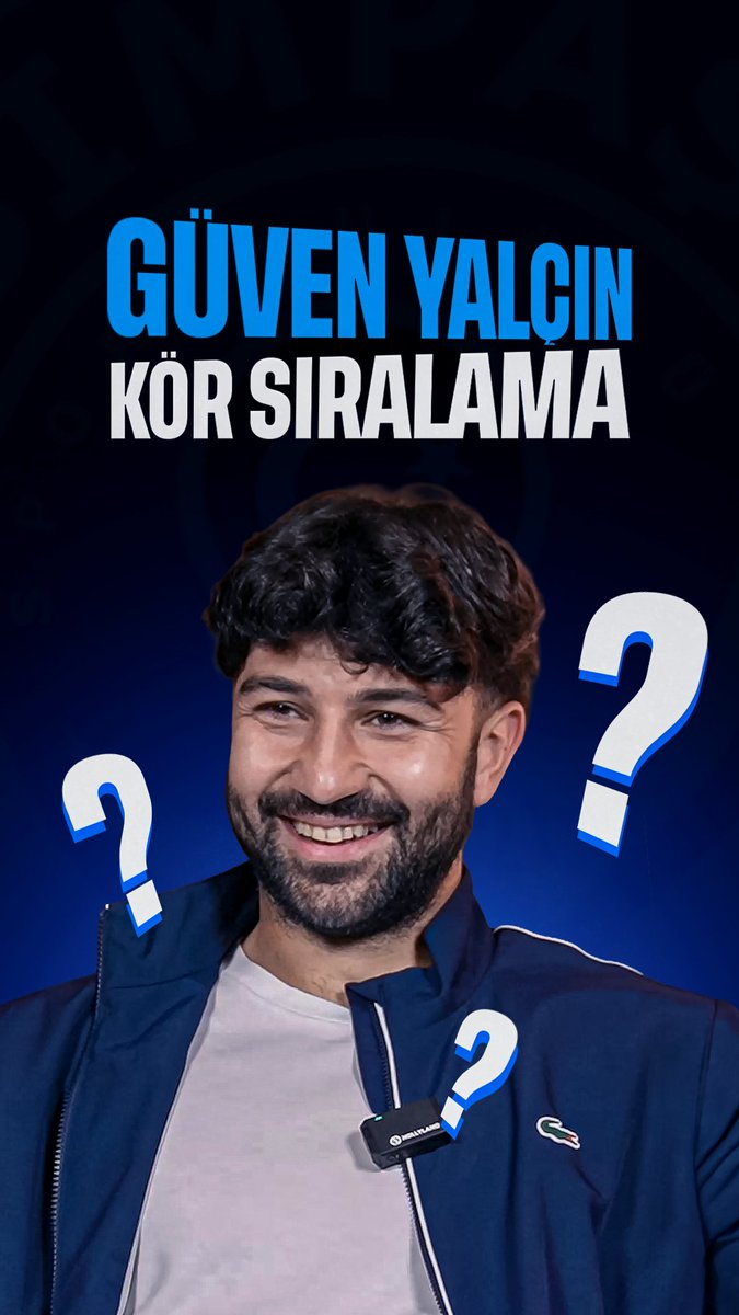 Güven Yalçın, attığı golleri kör sıralıyor.