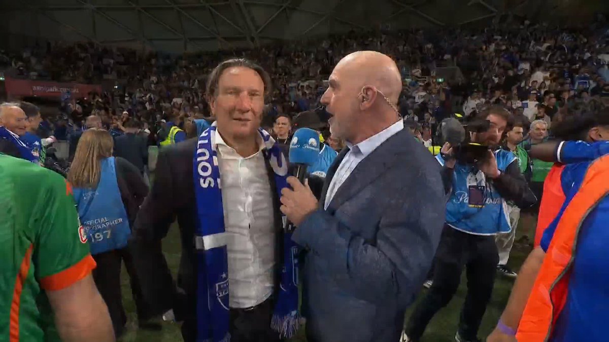 "Build it and they will come" 🏟️ South Melbourne FC chairman Bill Papastergiadis sounds off on a magical night at AAMI Park, as South Melbourne lift their first Hahn Australia Cup 🏆 Watch the highlights from #SMBvMVC on Paramount+ 📺