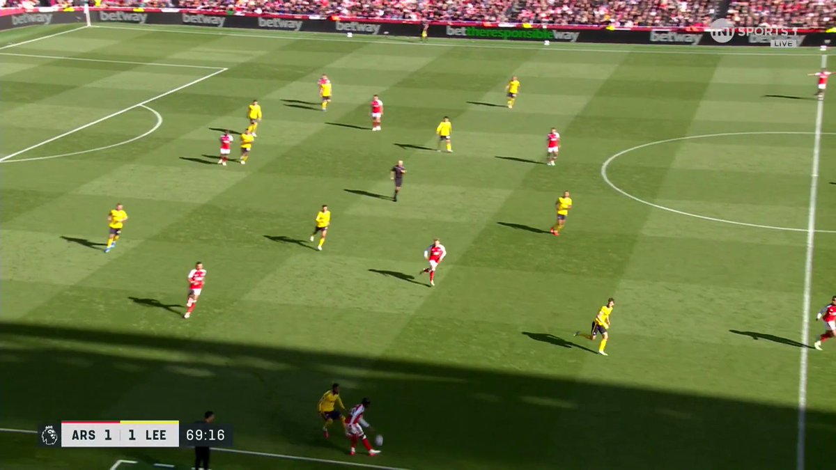 Liquid football from Arsenal 😮‍💨 Bruno Guimarães finishes off a well-worked team move! 📺 Stream on TNT Sports &amp; HBO Max: