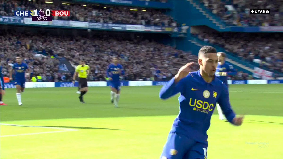 CHELSEA N'EN FINIT PLUS DE DÉFIER LE CHRONOMÈTRE ⏱️ Morgan Rogers marque un deuxième but en 3 minutes et c'est à vivre GRATUITEMENT SUR L'APP CANAL+ ⚡️ #CHEBOU | #PremierLeague
