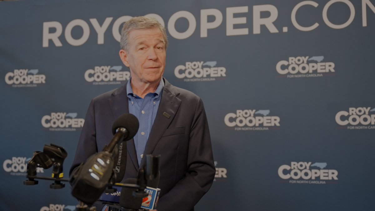 Q: What did you learn about working with the Republican supermajority — about working with the other side of the aisle — and how will you take that to DC? Roy Cooper: People just want government to work. They get tired of the partisanship. It seems like both parties are trying to make the other party fail. What we need is people who are willing to say, "Hey, we need to make sure that people have health care, we need to make sure we help small businesses, and we've got to find a way to end this war in Iran. Let's get it done."