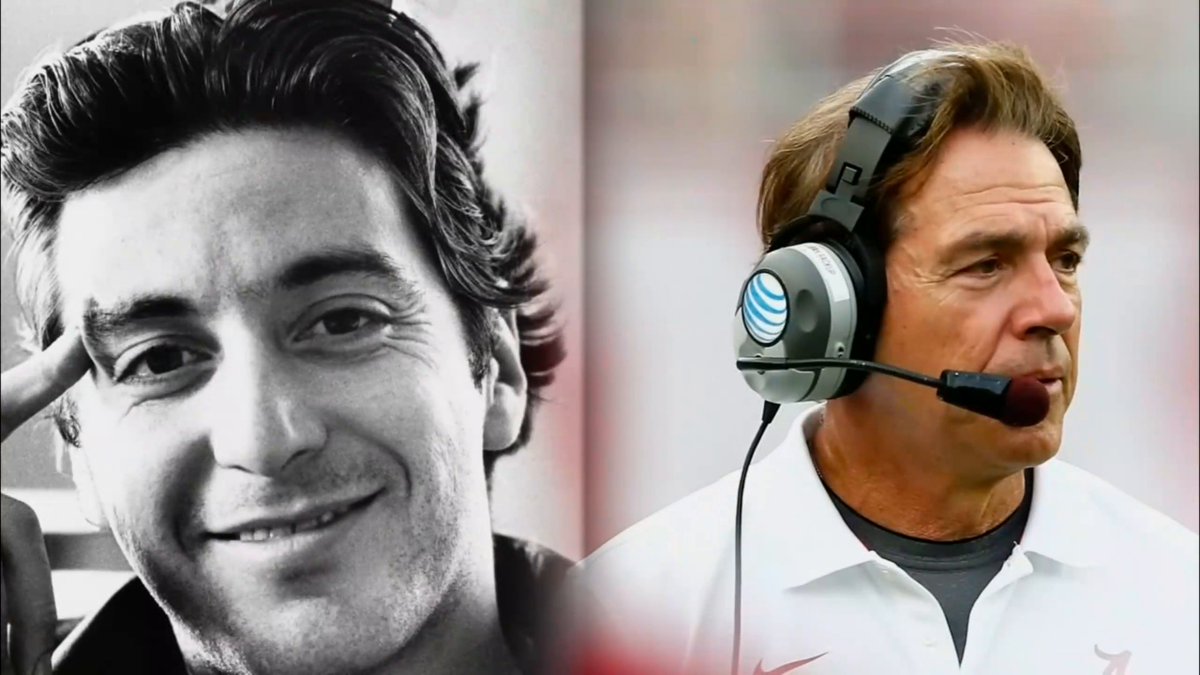 Who should play Coach Saban in a biopic? 🤔 jess sims got all the answers when asking the question 😅