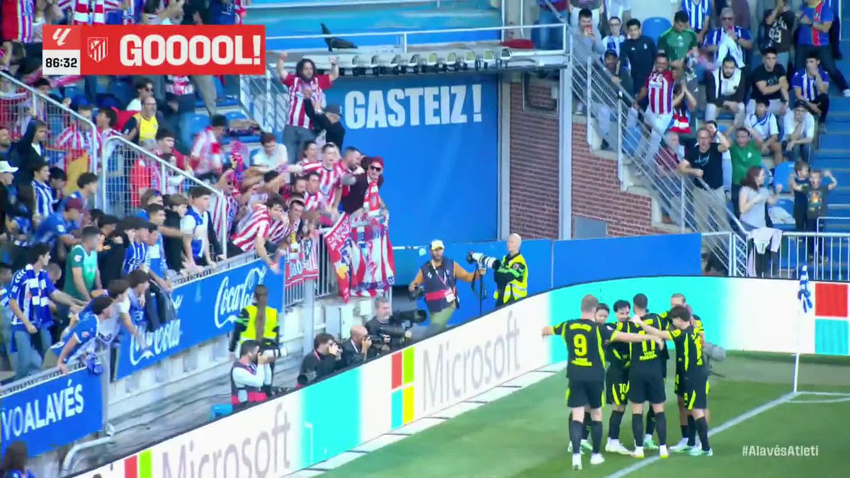 Cuti Romero's first goal for Atleti is a late winner 🔥