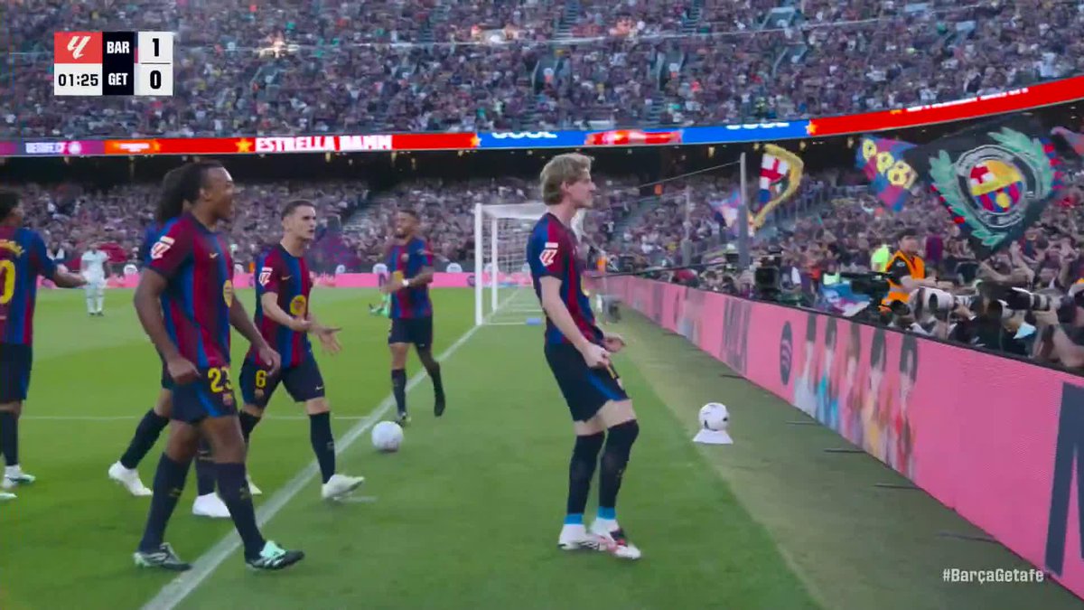 ANTHONY GORDON GETS HIS FIRST GOAL FOR BARCELONA 🔥