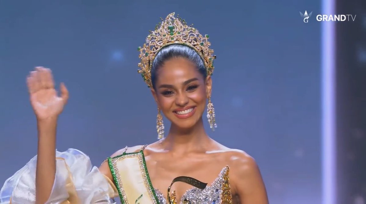 The Crown Moment 👑✨ Congratulations to the new Miss Grand International2026 From Tanzania #jihandimack 🇹🇿 1st Runner-Up : Ecuador 2nd Runner-Up : Netherlands 3rd Runner-Up : Guatemala 4th Runner-Up : Vietnam Congratulations 🎉 #MissGrandInternational #MGI2026