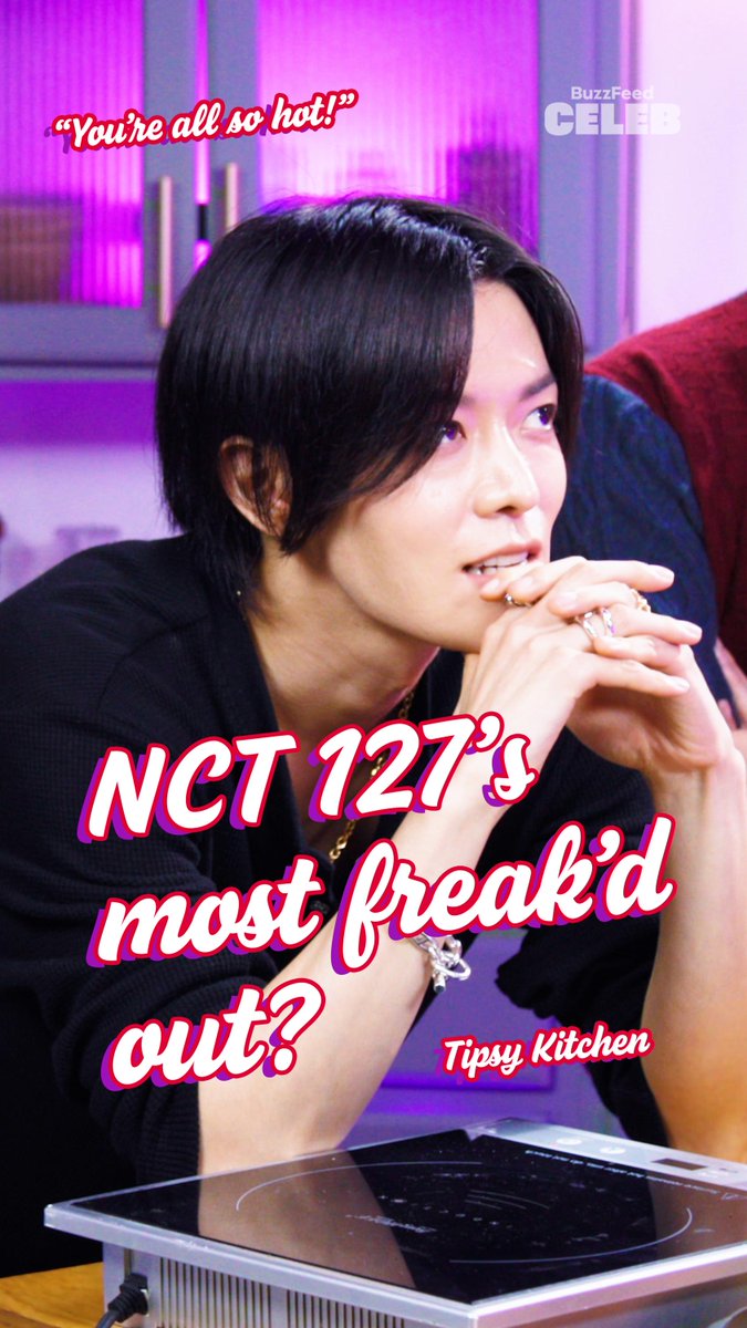 i'm having a LOT of feelings 🫪 Watch NCT 127 play Truth Or Drink, make drunchies, and spill secrets now on BuzzFeed Celeb on YouTube: #tipsykitchen #nct127 NCT 127