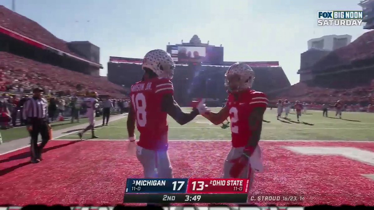 Marvin Harrison Jr with CJ Stroud in 2022 13 Games 77 Receptions 1,263 Receiving Yards 14 Touchdowns This duo would be special in the NFL🍿