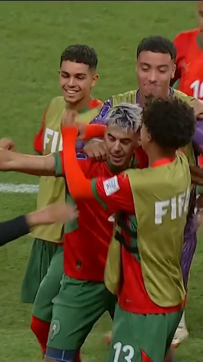 ليلة مغربية بطلها ياسر زبيري 🇲🇦 #U20WC