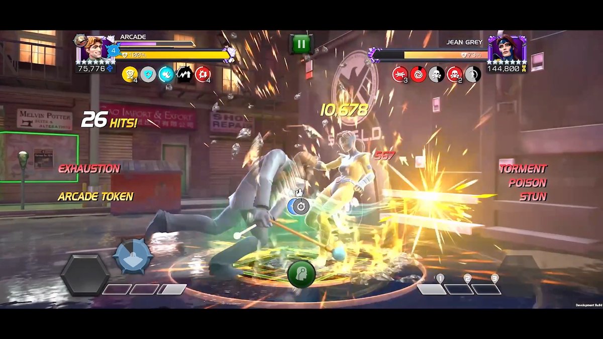 Did you know that Arcade's Auto-Block is not just for Defense? 👀🛡️