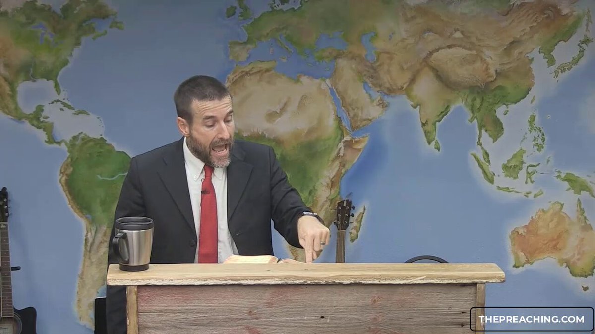 This video provides a little more context from when I called out the Judaizing so-called "Christian" who visited the church wearing a yarmulke. I was already irritated with bro since he was handing out business cards before the service (don't make it a house of merchandise!)