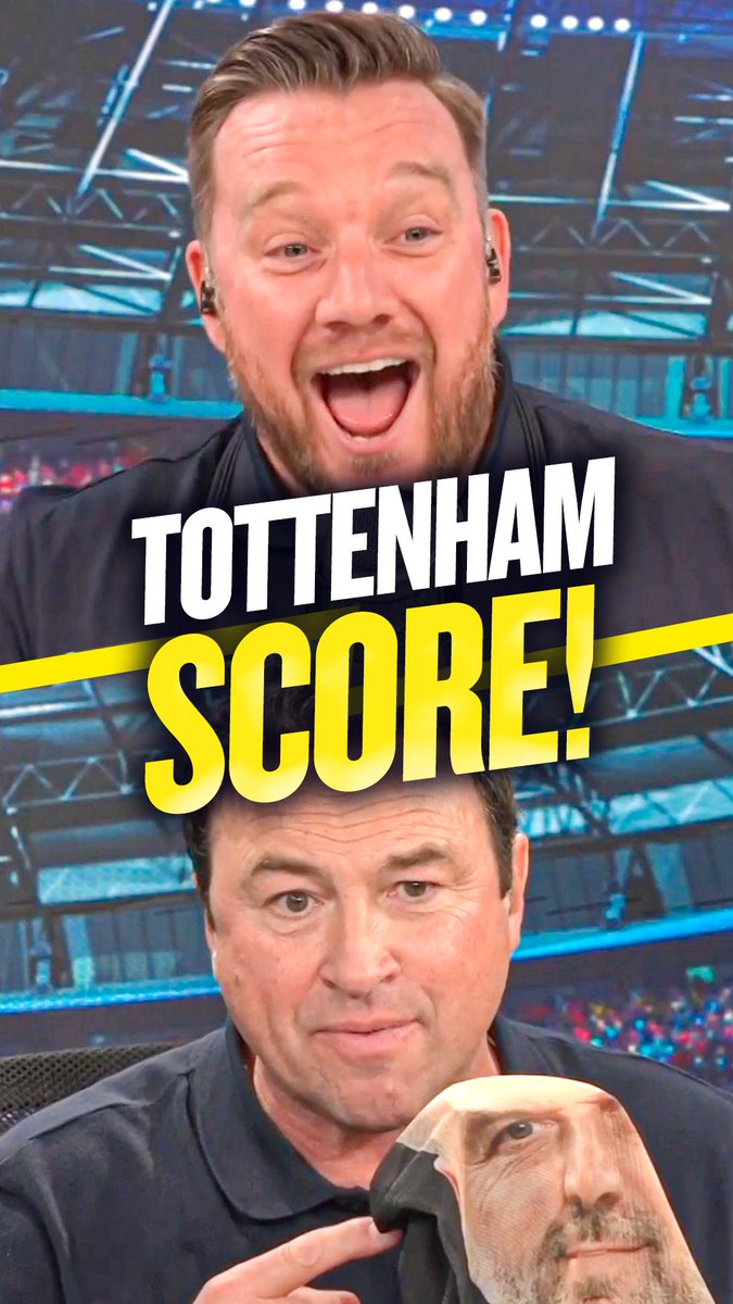 Jamie O'Hara reacts to Spurs snatching an equaliser at Old Trafford! 👀