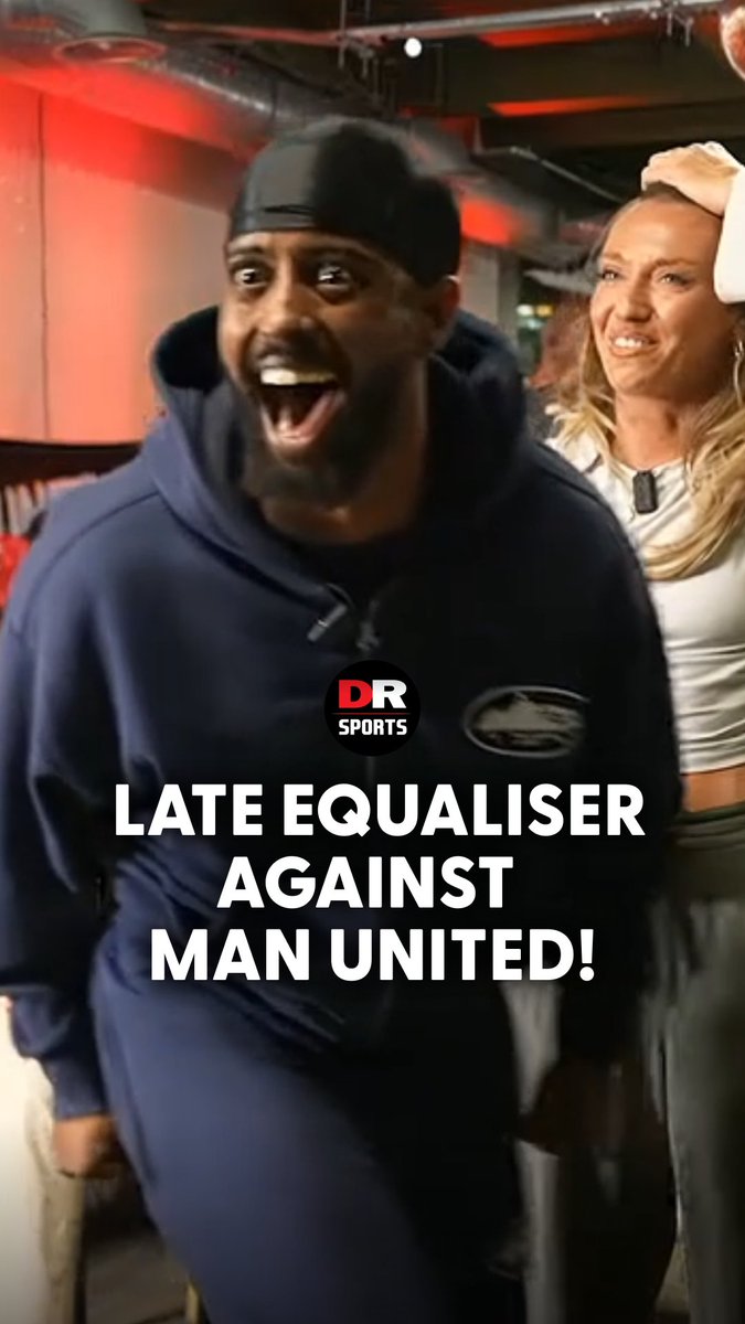 Spurs snatch a LATE equaliser against Man United! 🔥😲 #GamedayLive