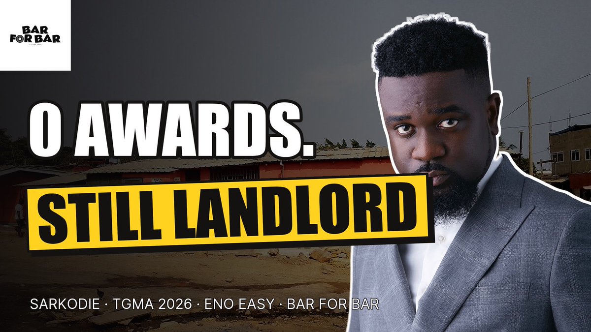 .Sarkodie Won Nothing At The VGMAs. Then He Called Himself The Landlord | Eno Easy BAR FOR BAR