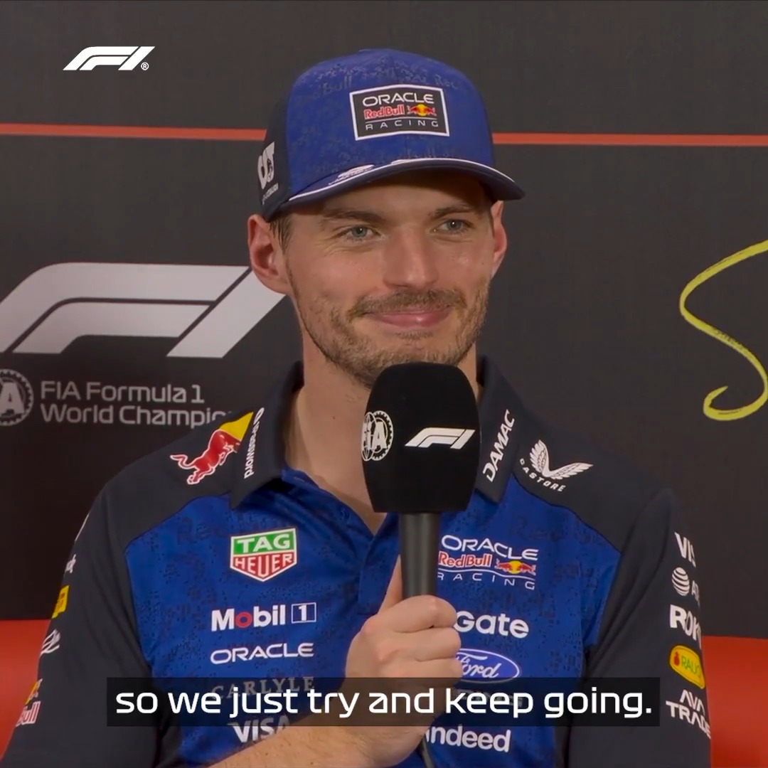 Never change, Max 👊 #F1 #SingaporeGP Oracle Red Bull Racing