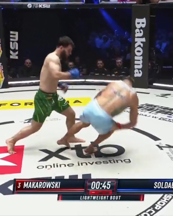 Absolutely INSANE KO! Adam Soldaev can pack a PUNCH 👊💥 WOW XTB #KSW122 | 🇵🇱 CANAL+ SPORT | 🌍 KSWTV