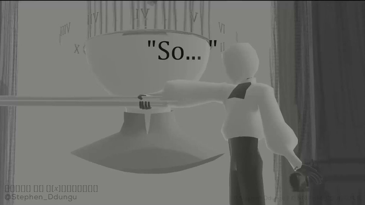 /00000 00 0𝑥0000000 WIP 108-112▫️ I’ve finished animating the final cutscene! Due to the content in it, I knew this one would be a lot of work. Thankfully however, the remaining tasks are much more speedrunnable... Now to finish the game's OST 🎵