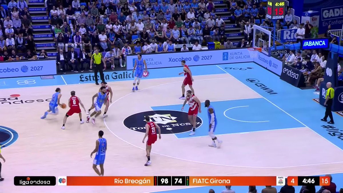 ¡Río Río Breogán se convierte en el primer equipo en 41 AÑOS en empezar una temporada con TRES anotaciones de 100+ PUNTOS! 🔥 📺 DAZN España | #LigaEndesa | Río Breogán