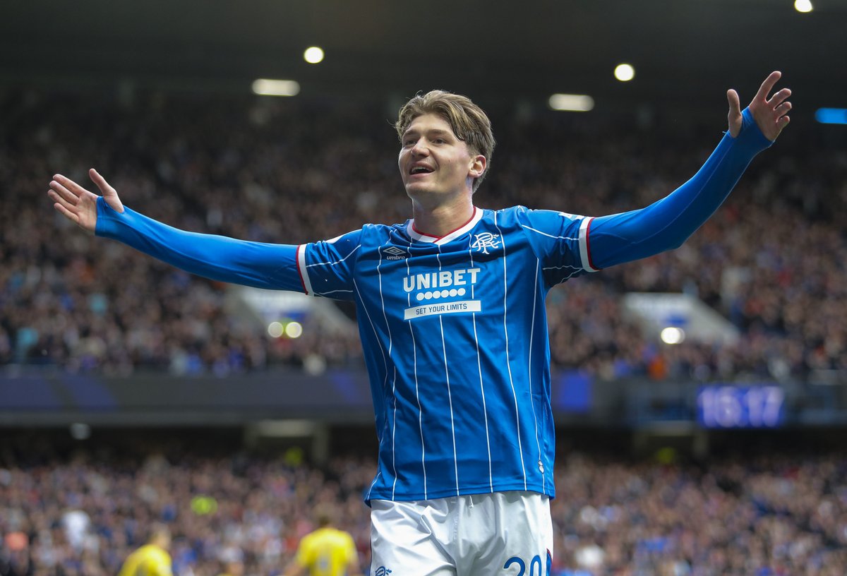 🔥 Naderi is simply unstoppable! 📺 Watch all the goals and highlights from today's victory over Kilmarnock on RangersTV 👉