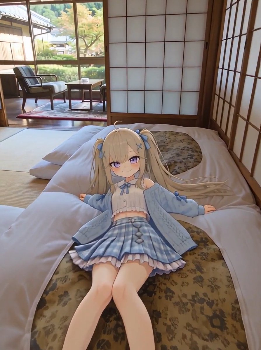 305 畳の部屋でごろごろ ChatGPT Images 2.5×Seedance2.5 #ちょろリーゼ