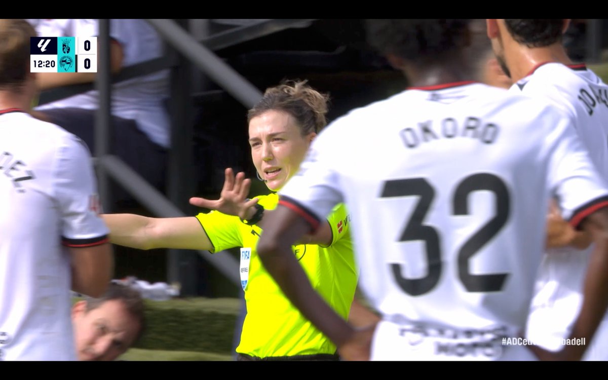 🗣 AUDIO REVISIÓN VAR 🗓 Jornada 9 | Segunda División ⚽ AD CEUTA FC 🆚 CE Sabadell 🧅 | 58’ #ArbitrajeRFEF | CTA