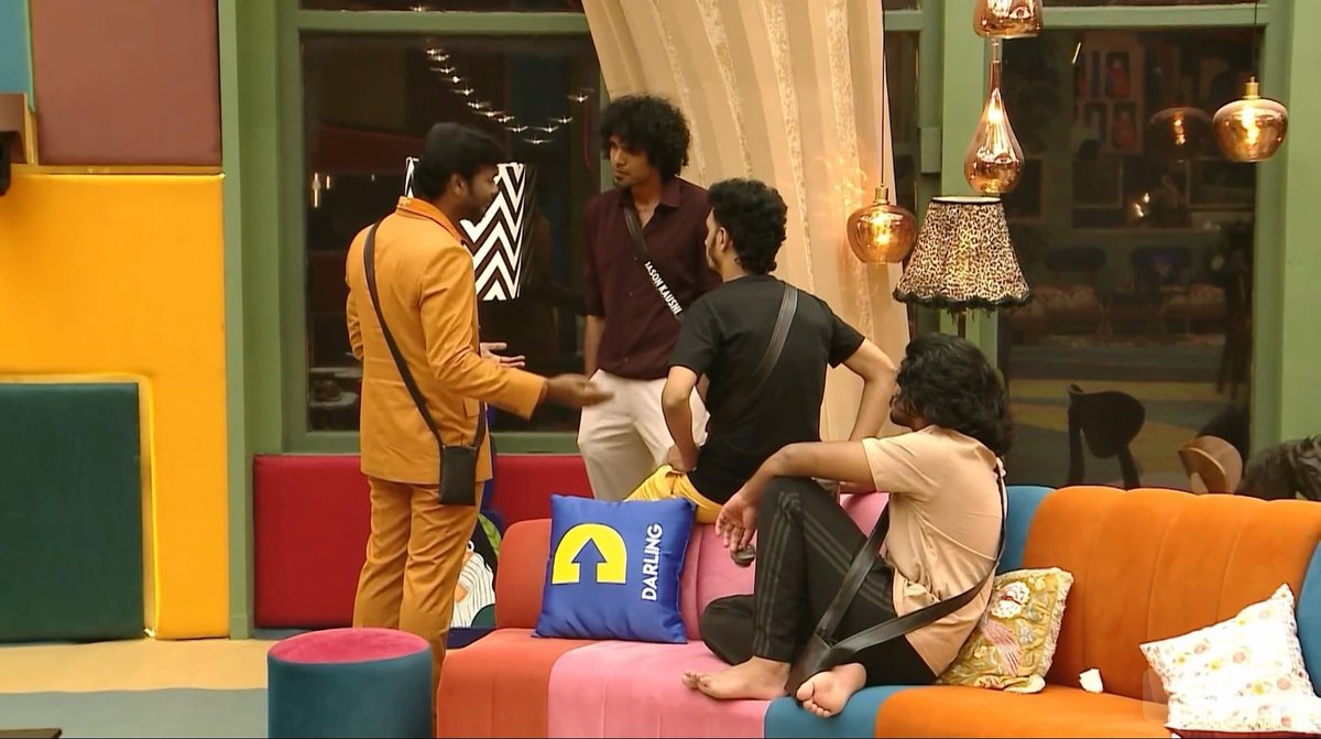 He is red flag 🚩 that’s the tweet #BiggBossTamil10