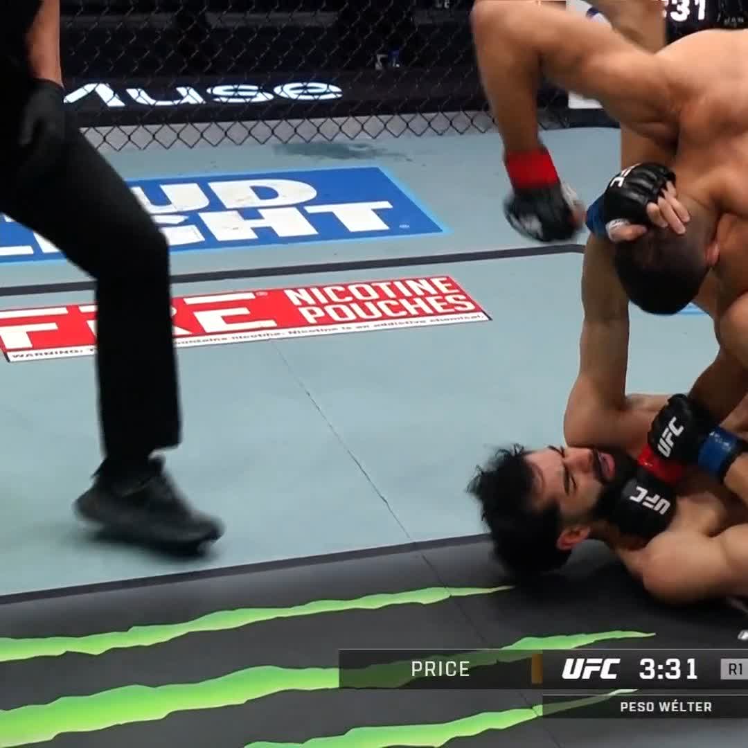 Niko Price ends a four-fight skid in his final UFC fight 🫡
