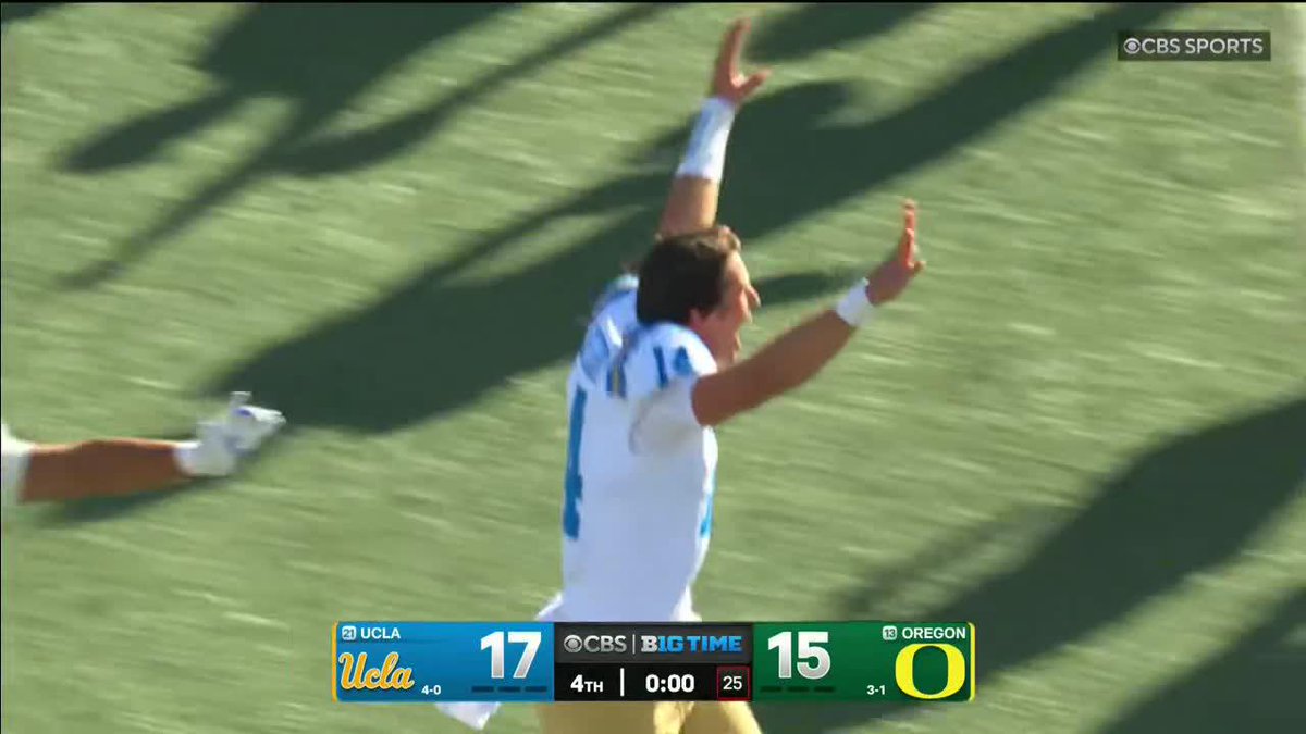NO. 21 UCLA Football TAKES DOWN NO. 13 OREGON ON THE ROAD 🚨