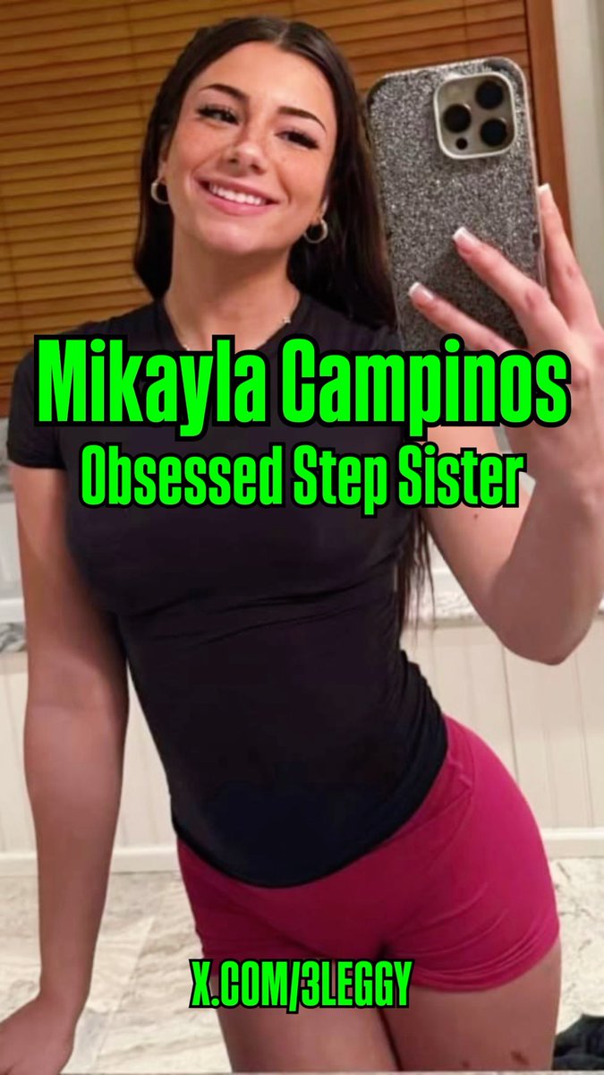 Mikayla Campinos ~ Obsessed Step Sister #joi #jerkoffchallenge