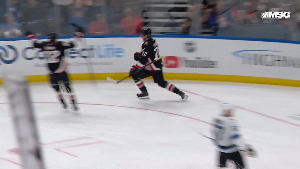 There's something about Tage Thompson scoring in the Goathead uniform 🤩