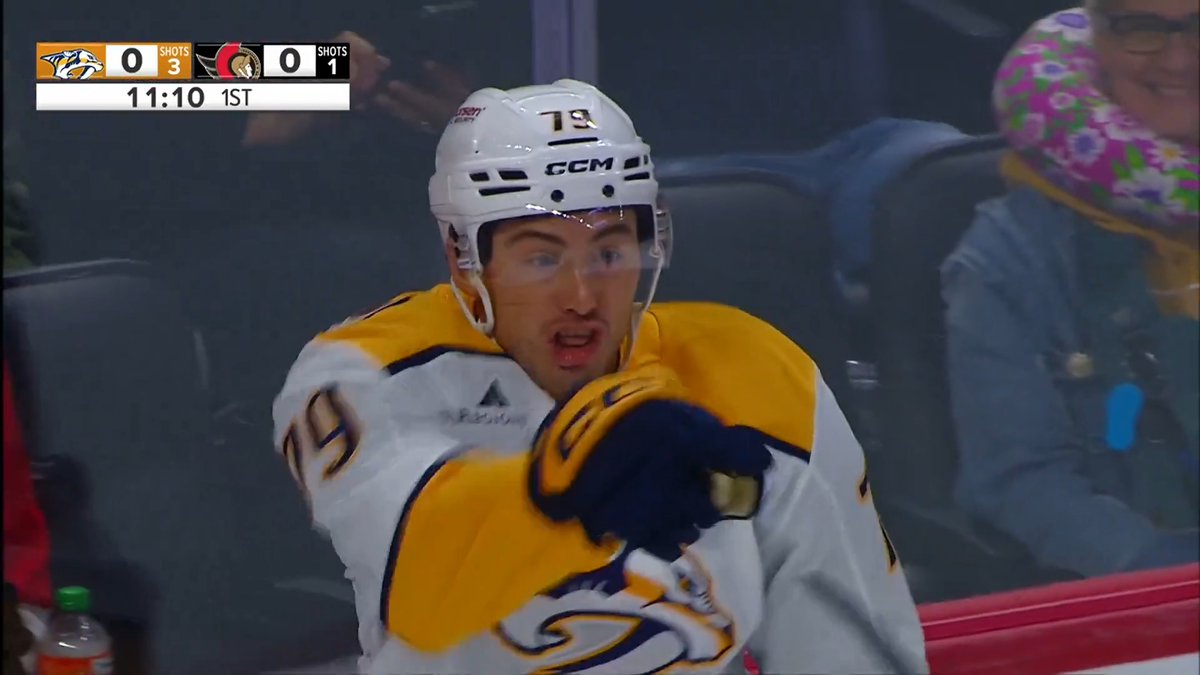 Ross Colton has his first goal with the Nashville Predators, and Vitali Pinchuk picked up his first career point! 🙌