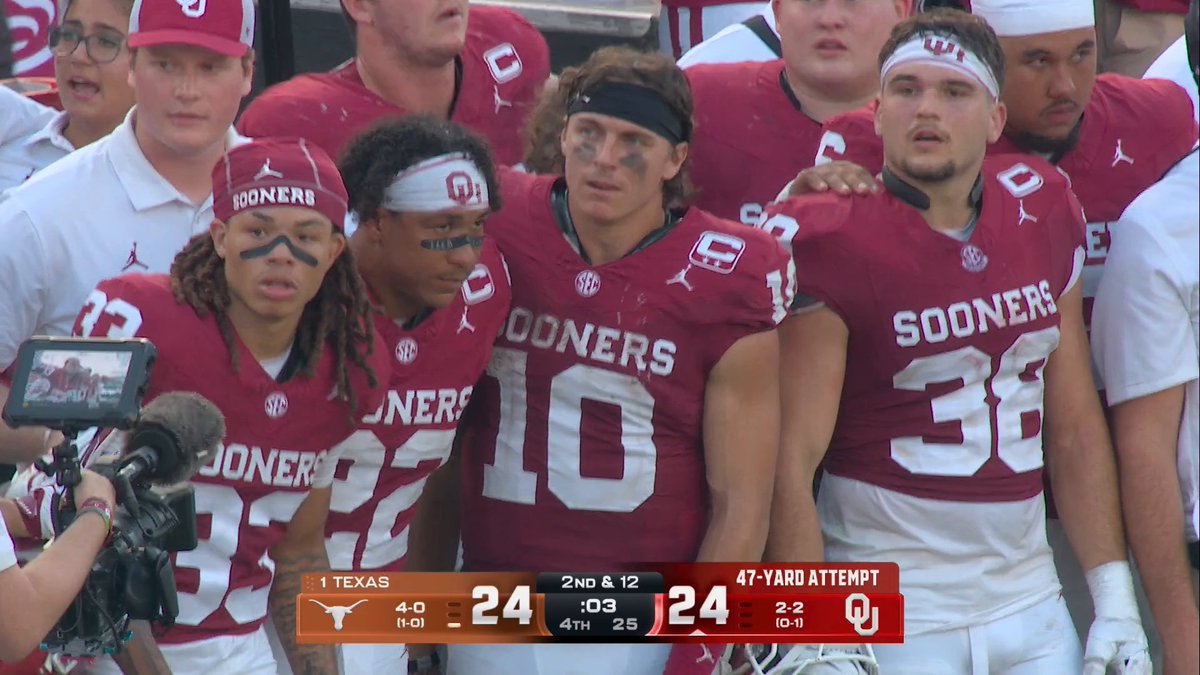 OKLAHOMA FANS WATCHING THIS ON REPEAT 🔁 Oklahoma Football