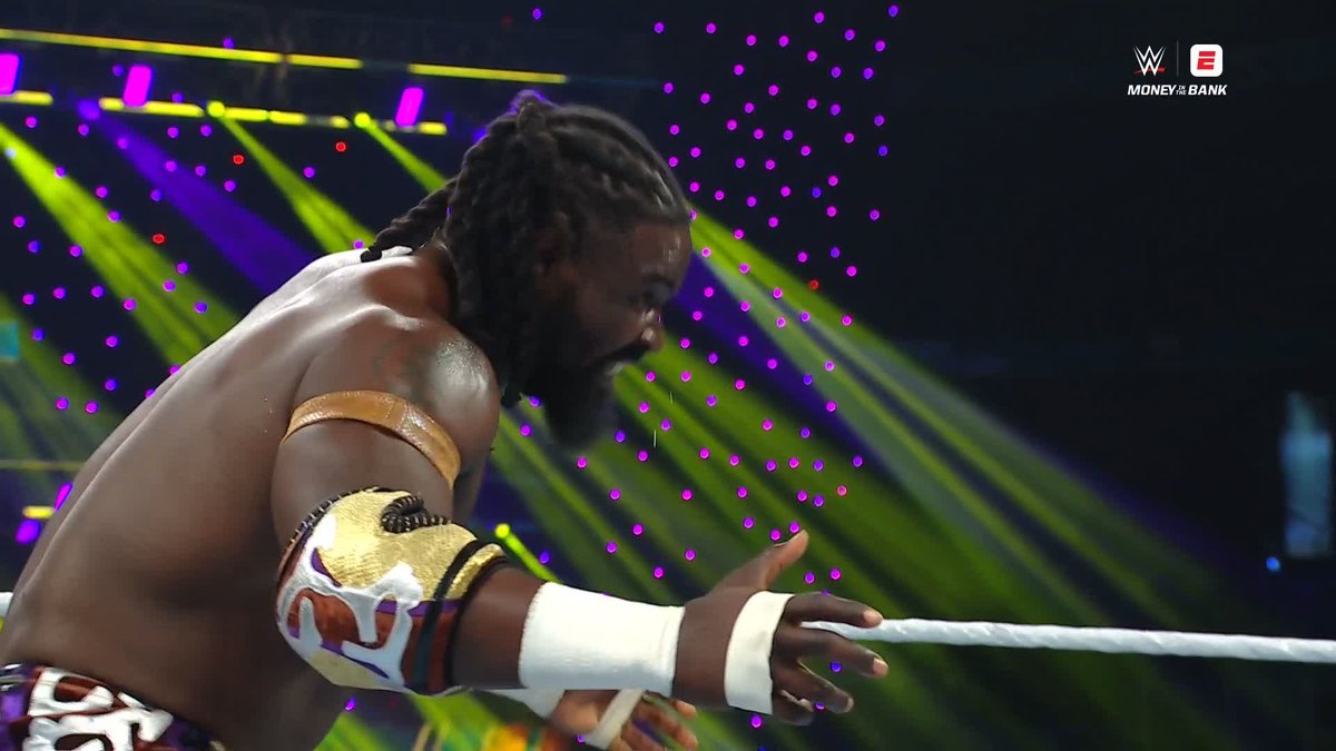 Oba Femi is one STRONG man! 💪 Oba Femi wwe