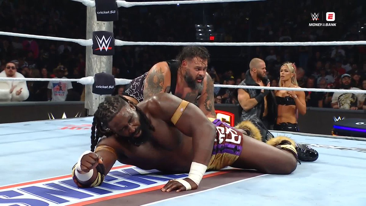 Oba Femi KICKS-OUT of the TSUNAMI 🌊😱 Oba Femi wwe