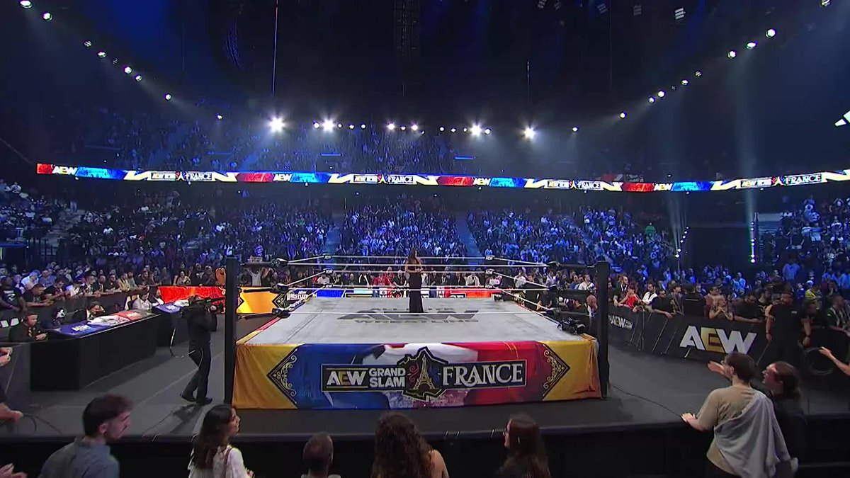 It's Saturday, and you know what that means! #AEWCollision Grand Slam France is kicking off right now on TNT &amp; HBO Max!