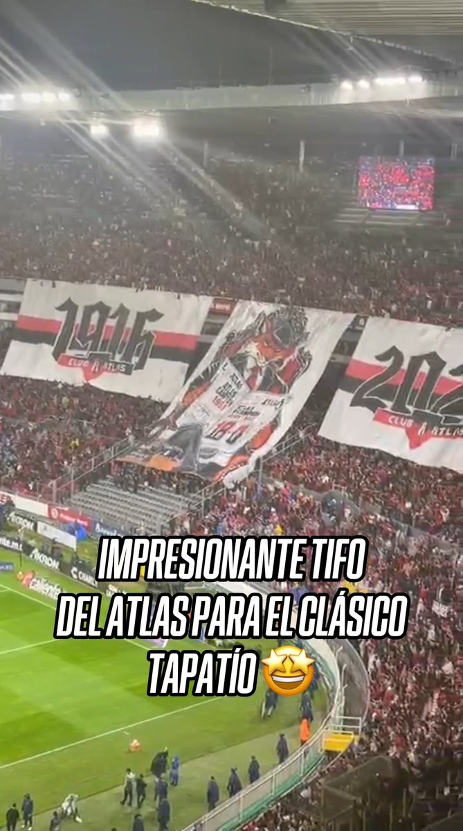 "EL PRIMER Y ÚLTIMO CAMPEÓN TAPATÍO" 🦊🔥 👀 Ojito con el mensaje de la afición rojinegra a las Chivas, hasta el 18-0 les recordaron.