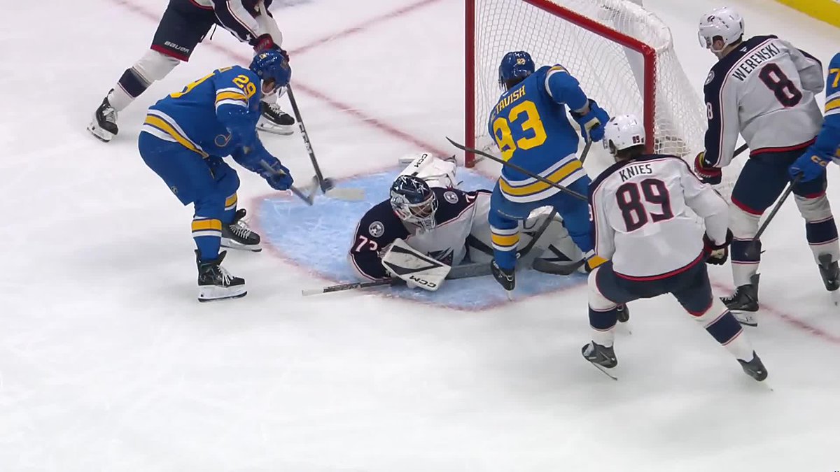 Jonatan Berggren draws a penalty, then scores the go-ahead goal before the Blue Jackets even serve it. #stlblues