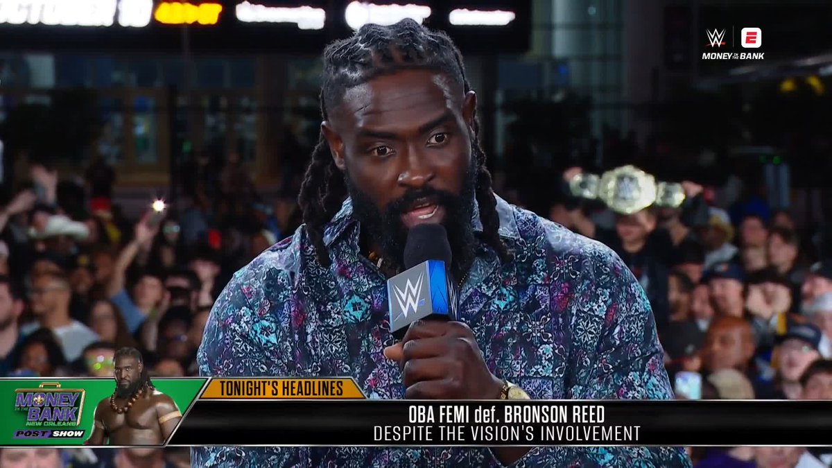 The Ruler has SPOKEN! 👑 Oba Femi wwe