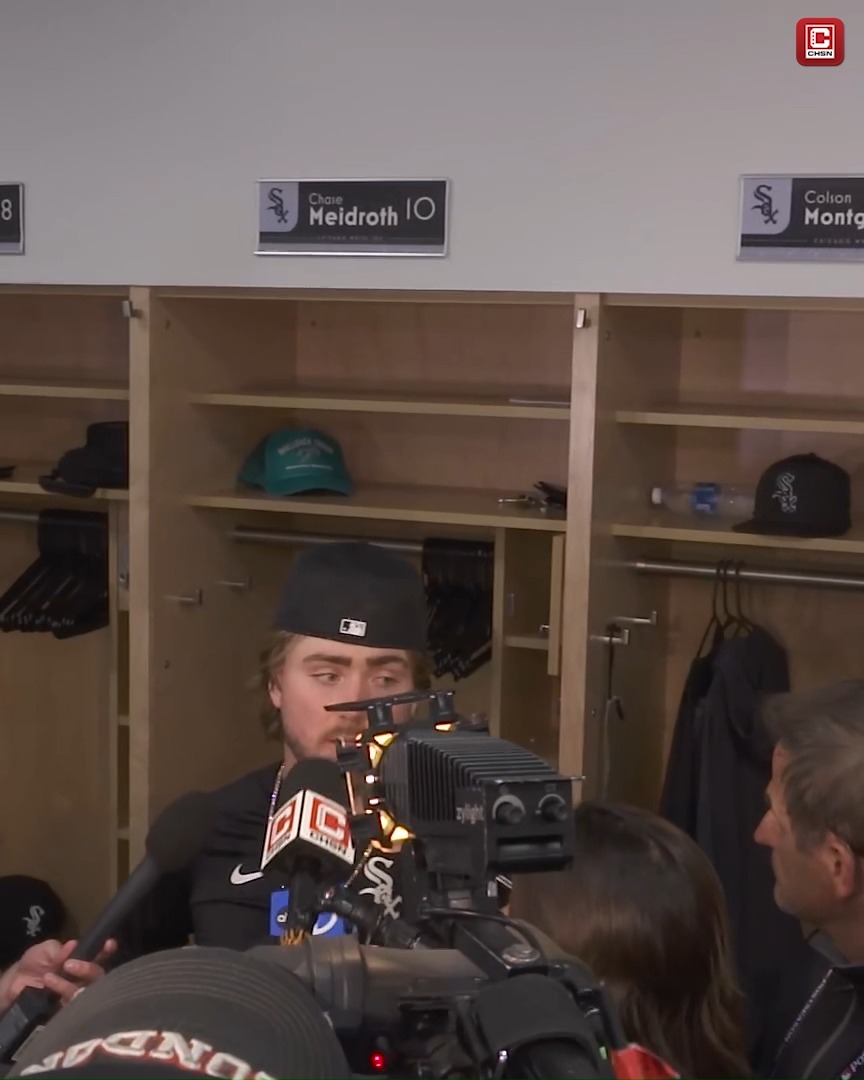 "I didn't love baseball like this last year." Chase Meidroth believes in the future of this team: