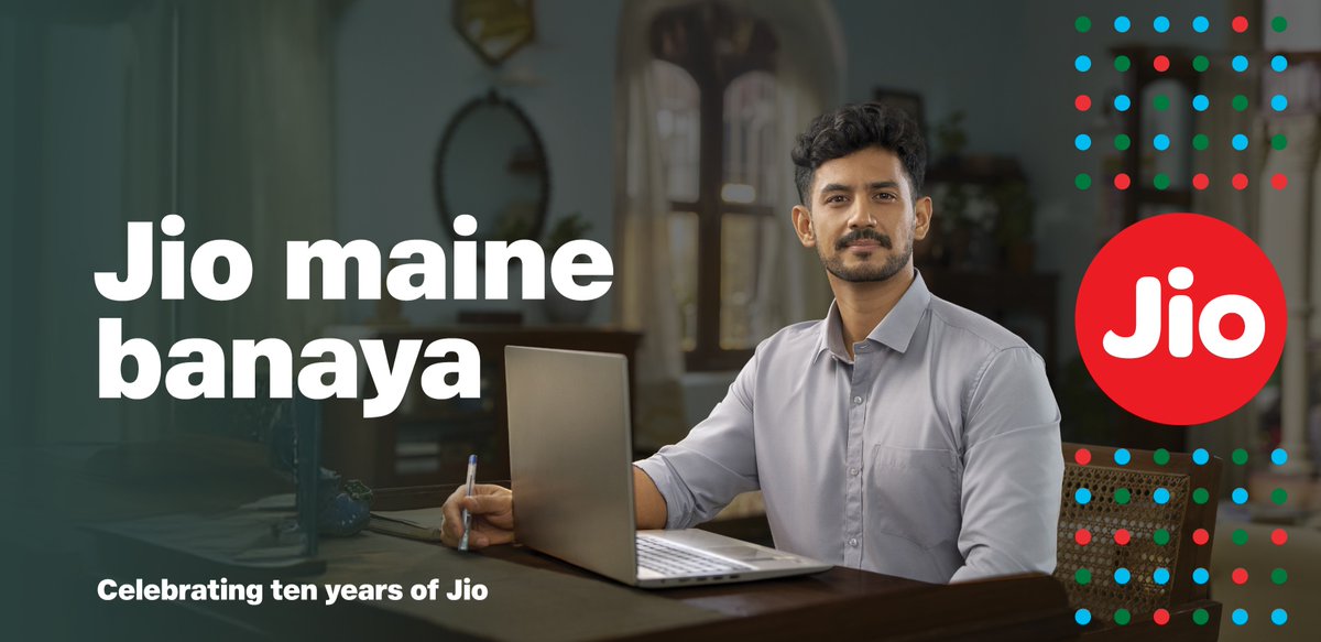 Jio ko deshvasiyon ne milkar banaya hai.