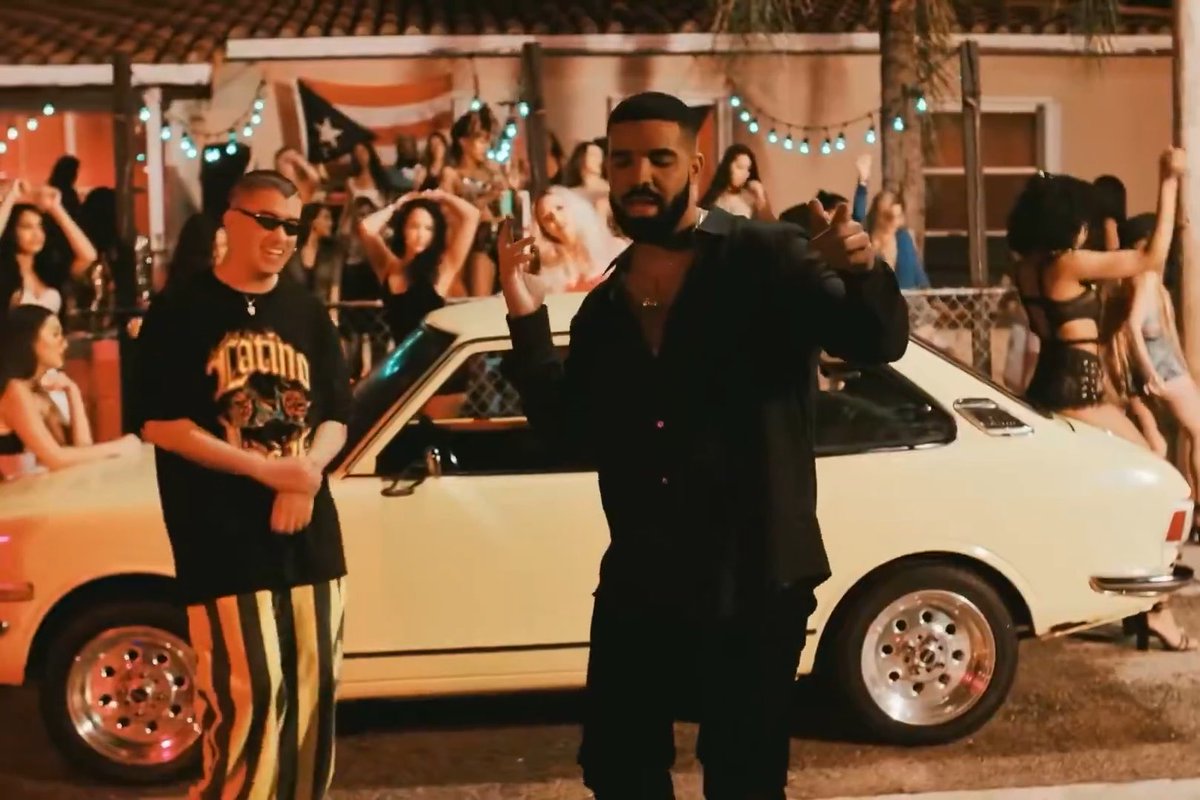 8 years ago today… Bad Bunny — Mía (feat. Drake) [2018]