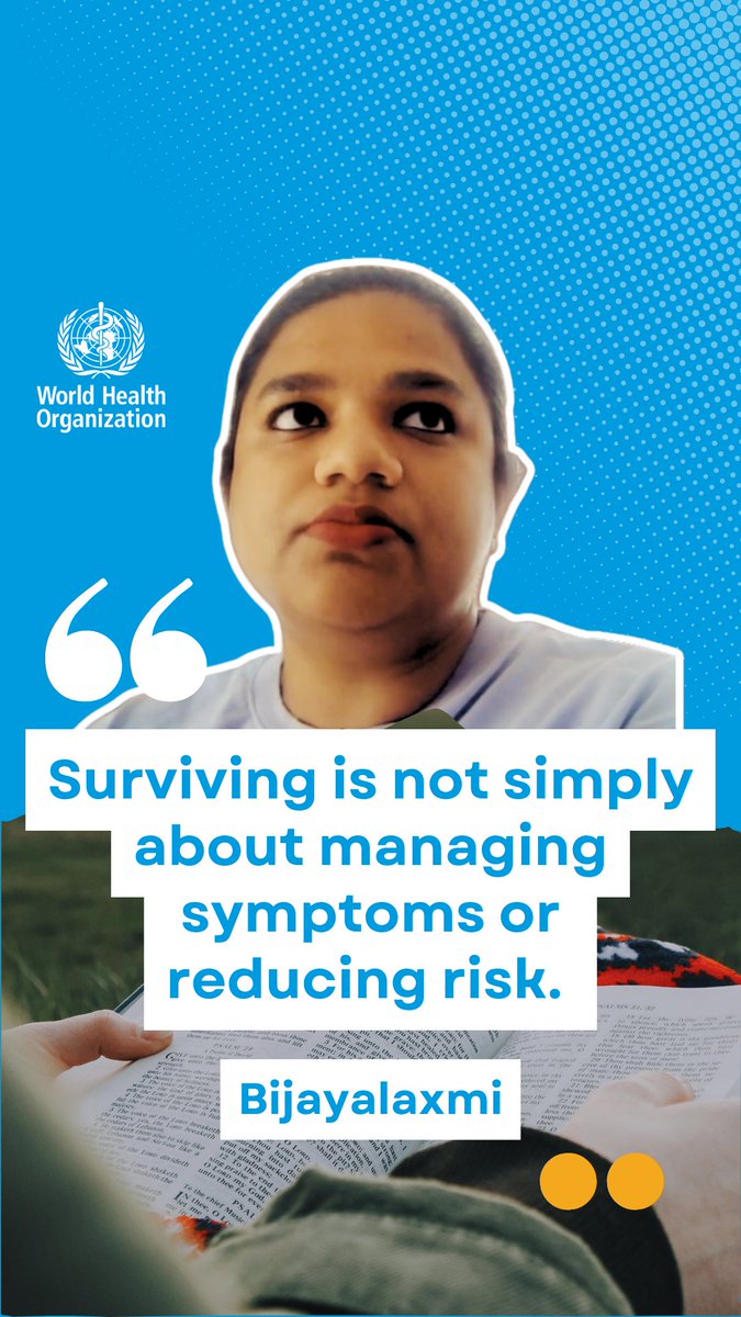 "Surviving is not simply about managing symptoms or reducing risk. It is about finding reasons to want to remain alive and having a life that is worth living." -Bijayalaxmi #MentalHealth