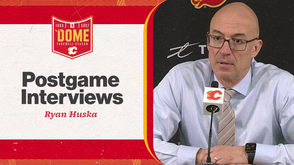 #Flames head coach Ryan Huska checks in with the media to discuss what he saw in the contest against the Ducks.