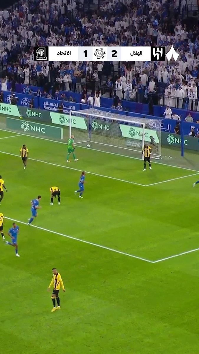 🚨🚨🚨🚨🚨 مقطع الصباح!☀️ شاهد مُلخص مباراة #الهلال والاتحاد بالمملكة ارينا الكبير ينتصر بـثلاثه اهداف وينفرد بـالصدارة 💙💙
