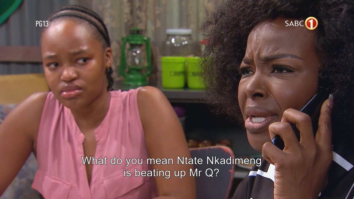 Coming up on #SkeemSaam Mosebjadi’s lies finally catch up with her. Watch Skeem Saam Weekdays at 19h30 or stream live on #SABCEducation