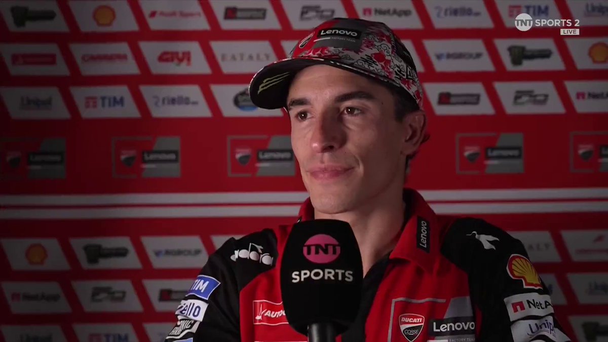 Reflecting on his first points finish in Mandalika and on the talents of Maximo Quiles 🤝 We catch up with Marc Marquez after the race 🎙️ #MotoGP | #IndonesianGP | Live on TNT Sports and HBO Max