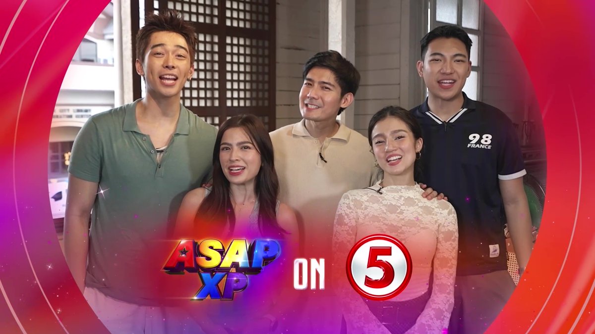 ❌tra ❌citing news! Get ready for a bigger ASAP experience💯 ABS-CBN Studios and TV5 proudly present ASAP XP! Mas maraming Pilipino na ang makakanood ng world-class entertainment🎤🎶 ASAP XP sa ABS-CBN sa ALLTV2, sa A2Z, sa Kapamilya Channel, Kapamilya Online Live, iWant. At simula October 18, mapapanood na rin sa TV5. ASAP XP